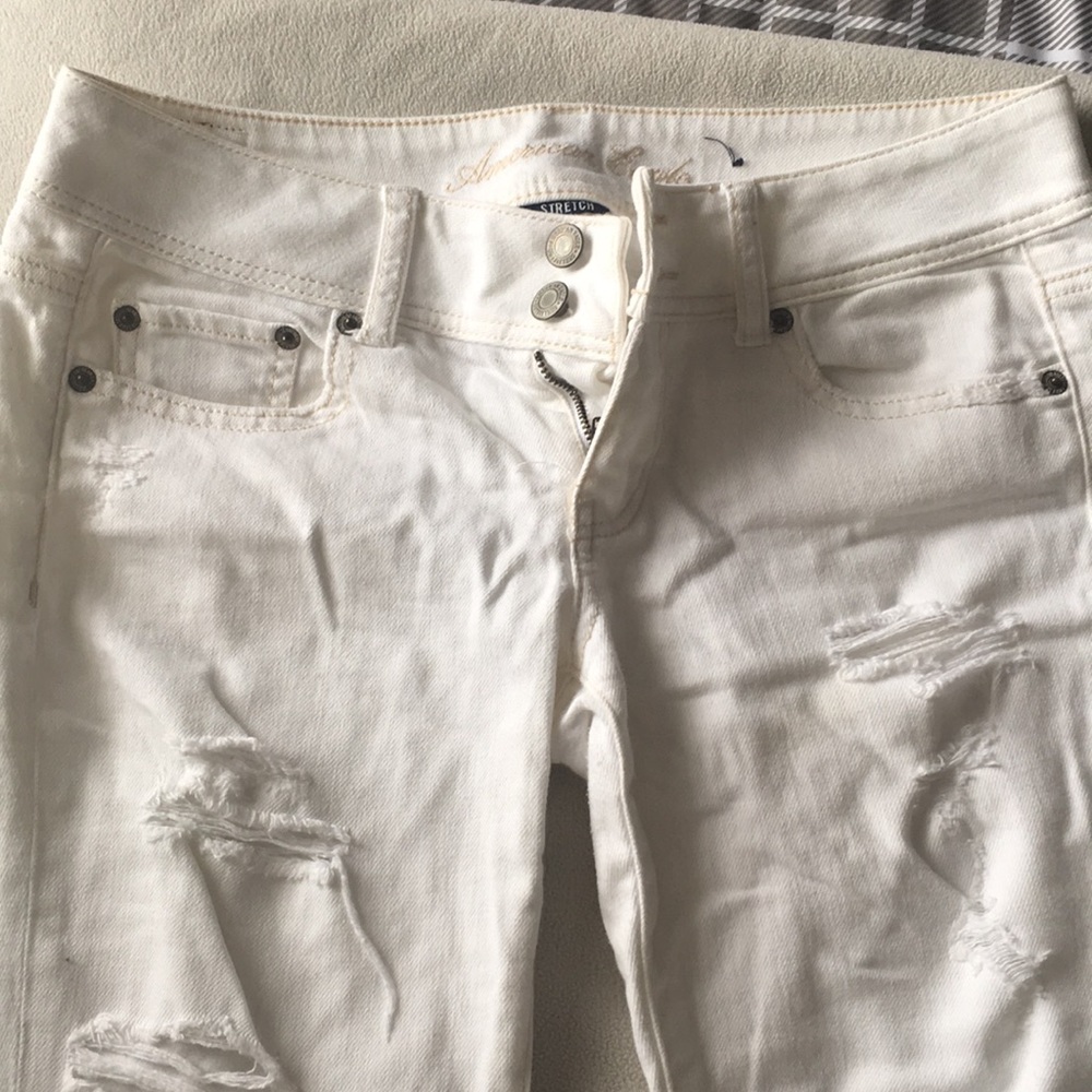 Destroyed Skinny Jeans